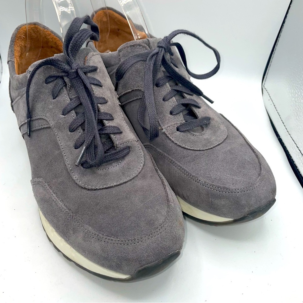Men's Gray Suede Sneakers